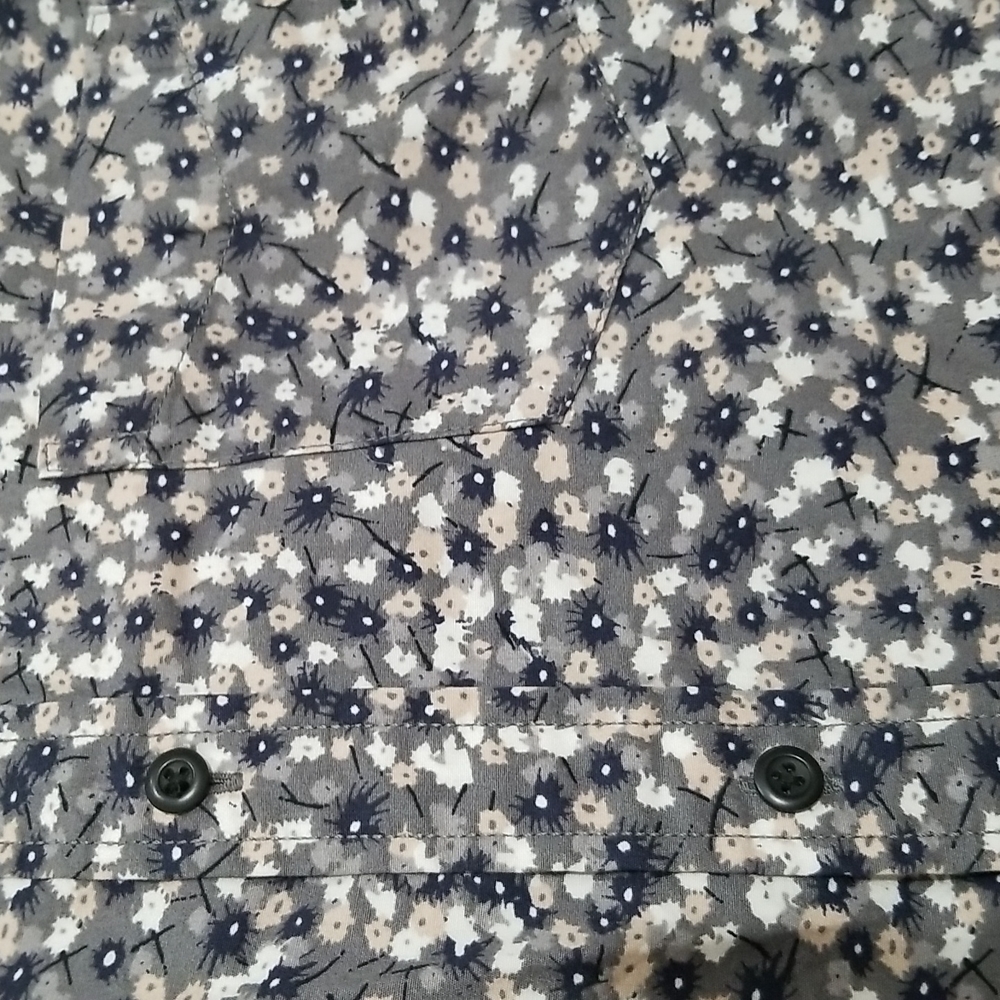 Men's Flowered Button-Down - image 2